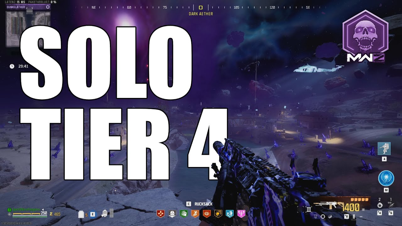 MWZ: SOLO im dritten Dunkelätherriss T4 😅 (SEASON 3 Reloaded)