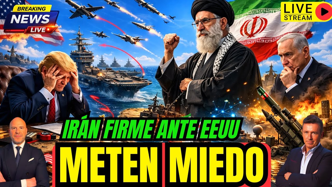 DIRECTO. ALERTA MAXIMA.IRÁN METE MIEDO. FIRME ANTE EEUU. TRUMP DESCONCERTADO.RUSIA UCRANIA NETANYAHU