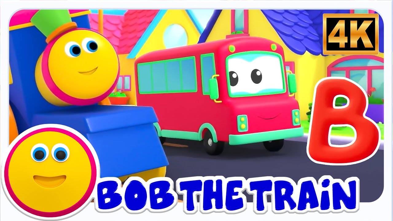 Bob เพลงตัวอักษรเกี่ยวกับการขนส่ง วิดีโอเพลงกล่อมเด็กเพื่อการศึกษา