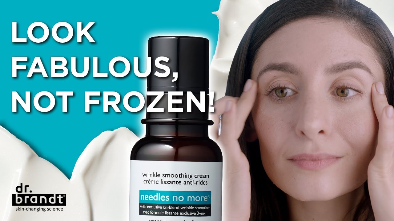 needles no more&reg; WRINKLE SMOOTHING CREAM : dr. brandt&reg; skincare