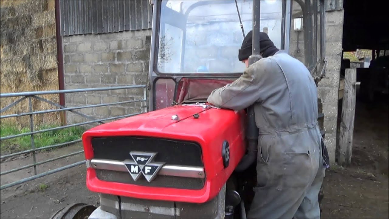 new dashboard switch on the Massey Ferguson 135
