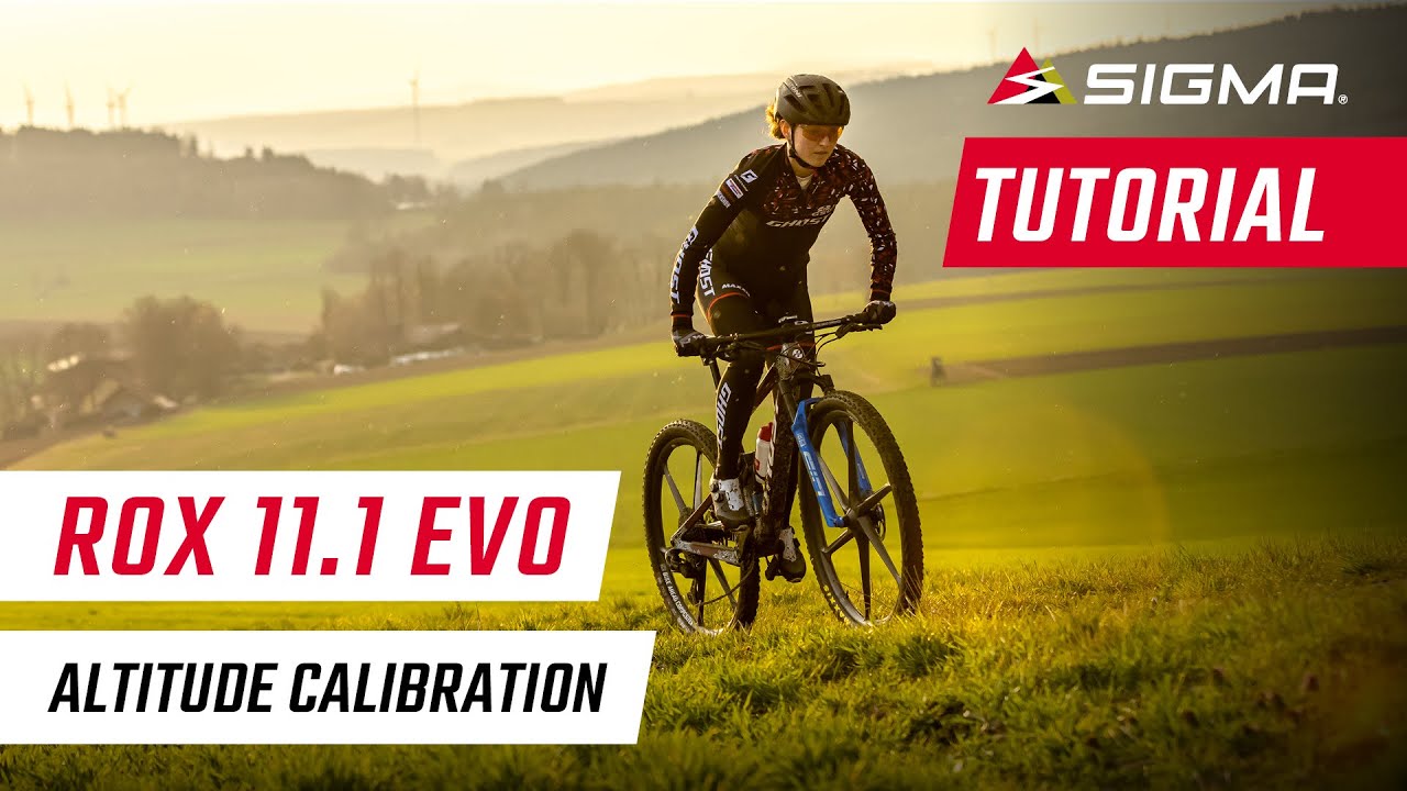 EN | ROX 11.1 EVO | Altitude calibration | Tutorial | SIGMA SPORT