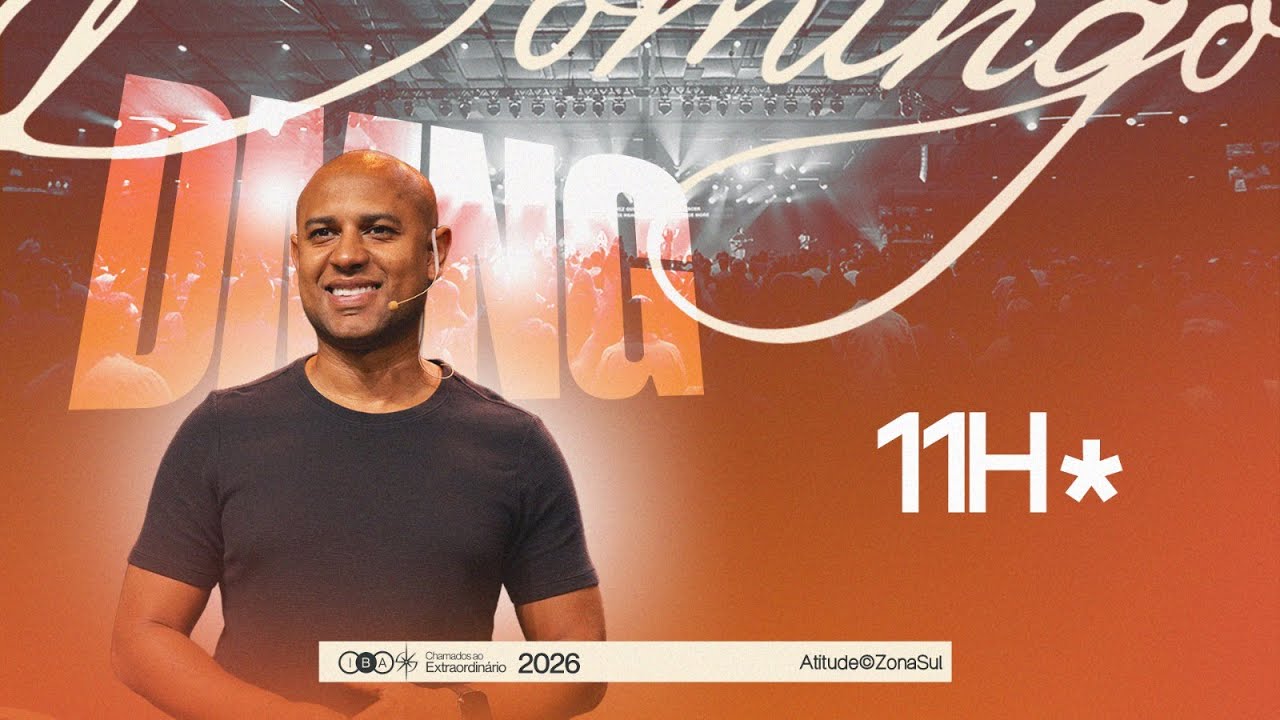 Culto de Celebração Manhã | Atitude Zona Sul Ao Vivo | 01.02.2026 #Aovivo