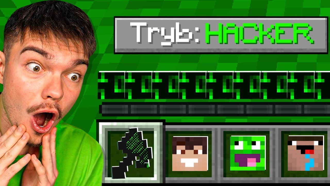 GRAM  NA TRYBIE HACKERA w Minecraft!