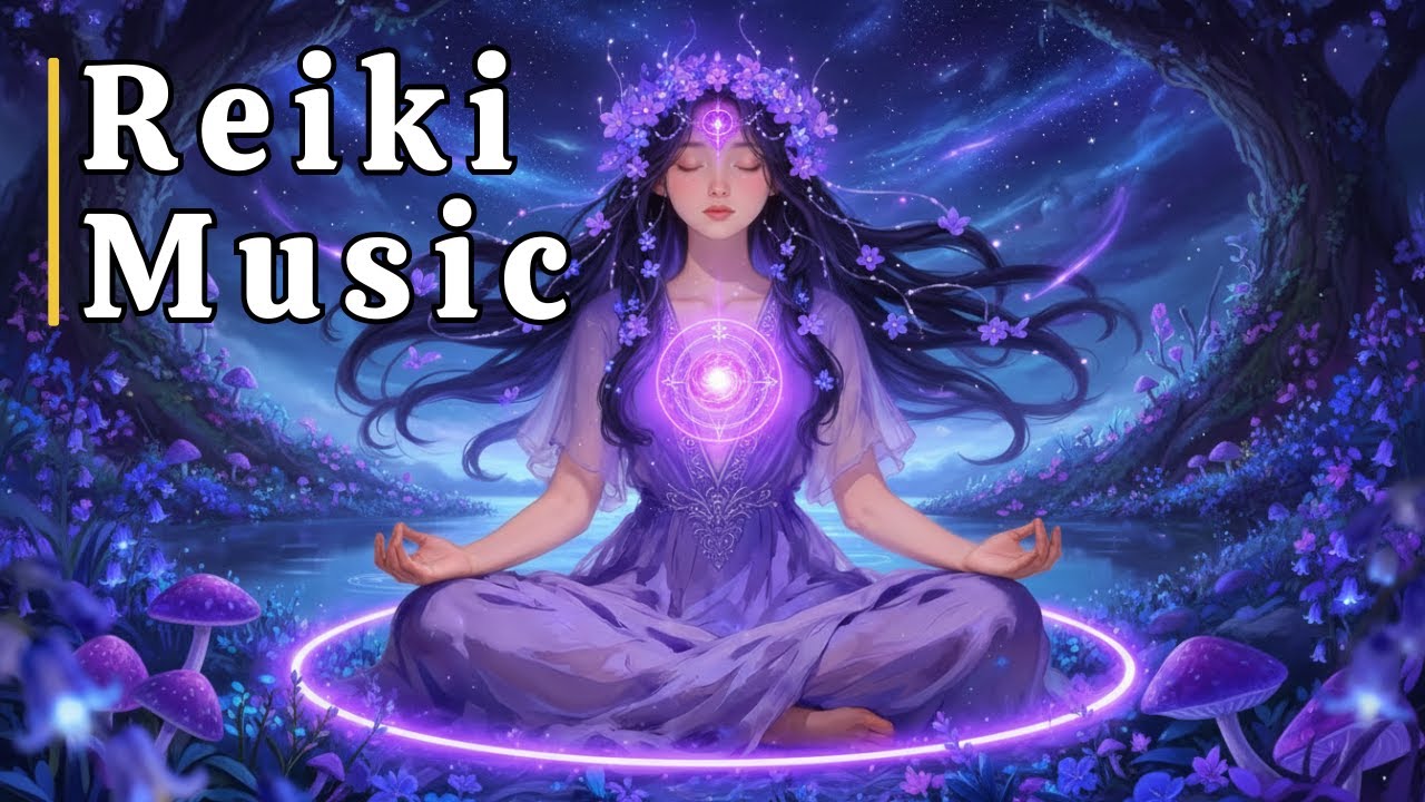 Reiki Music Heals Body Damage • Release Negative Emotions • Melatonin Release • 432Hz