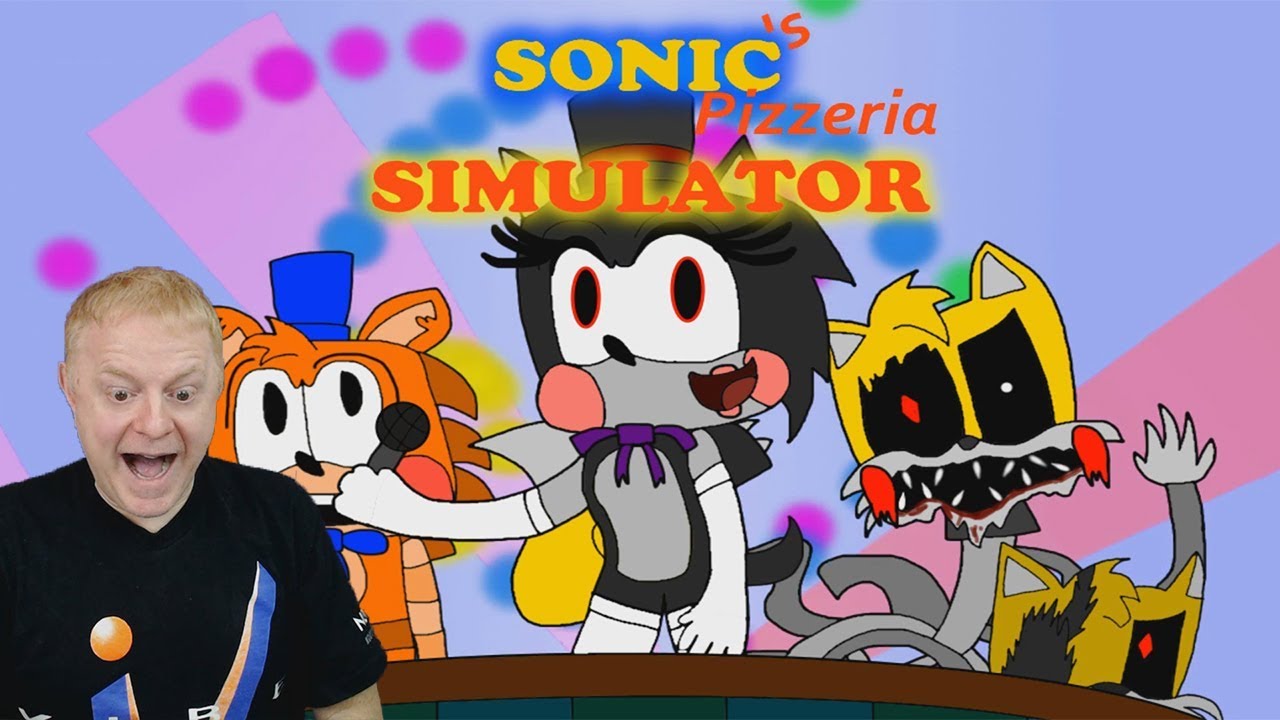 SONIC'S PIZZERIA SIMULATOR - DAY 2 | MY DRIVING SKILLS SUCK & NIGHTMARE TAILS IS IN THE VENTS!!