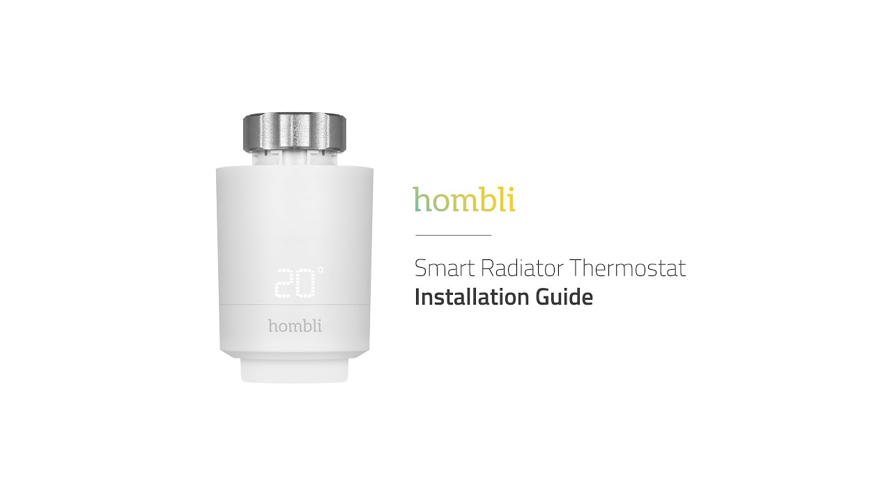 How to set up Hombli Smart Radiator Thermostat