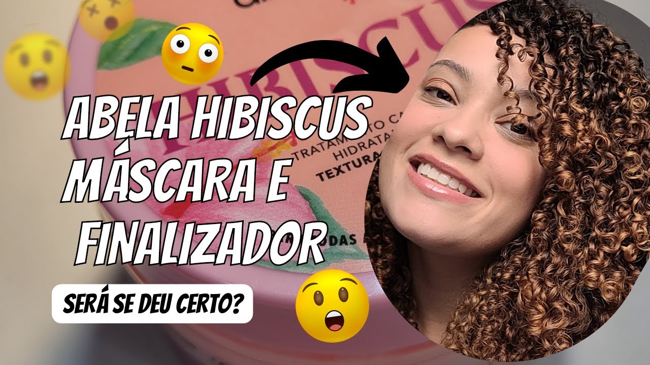 Resenha ABELA HIBISCUS MASCARA E FINALIZADOR 🌺 HIBISCUS ABELA MASCARA E FINALIZADO 🌺#ABELACOSMETICS