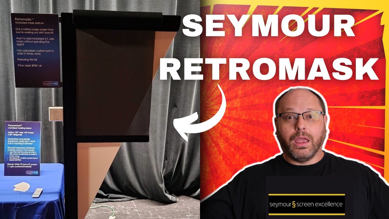 Seymour Screen Excellence Retromask - Update Old Home Theater Screens with New Tech!