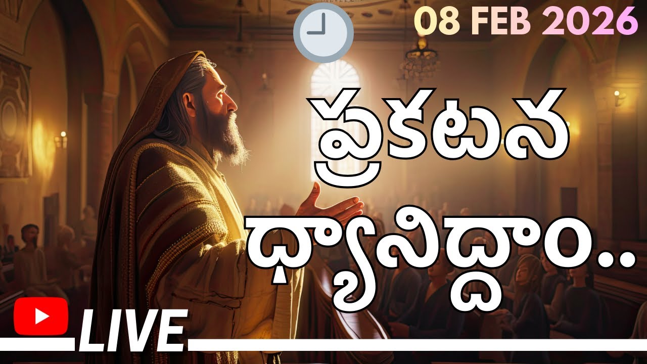 🔴📖Mediate on REVELATION😇 | ప్రకటన గ్రంథం ధ్యానించుదాం..🕤 | 08 FEB 2026 | #ChristianLive