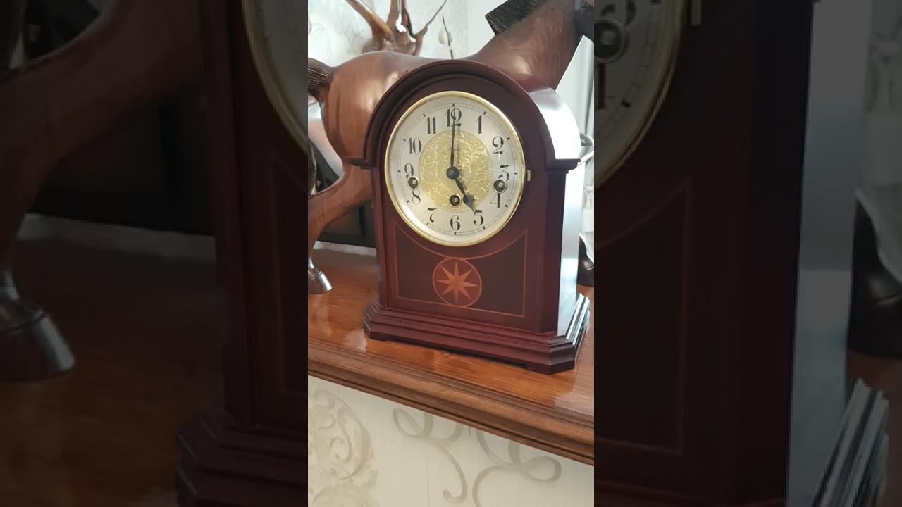 Mantelclock Kaminuhr Tischuhr Hermle Westminster Chime Germany