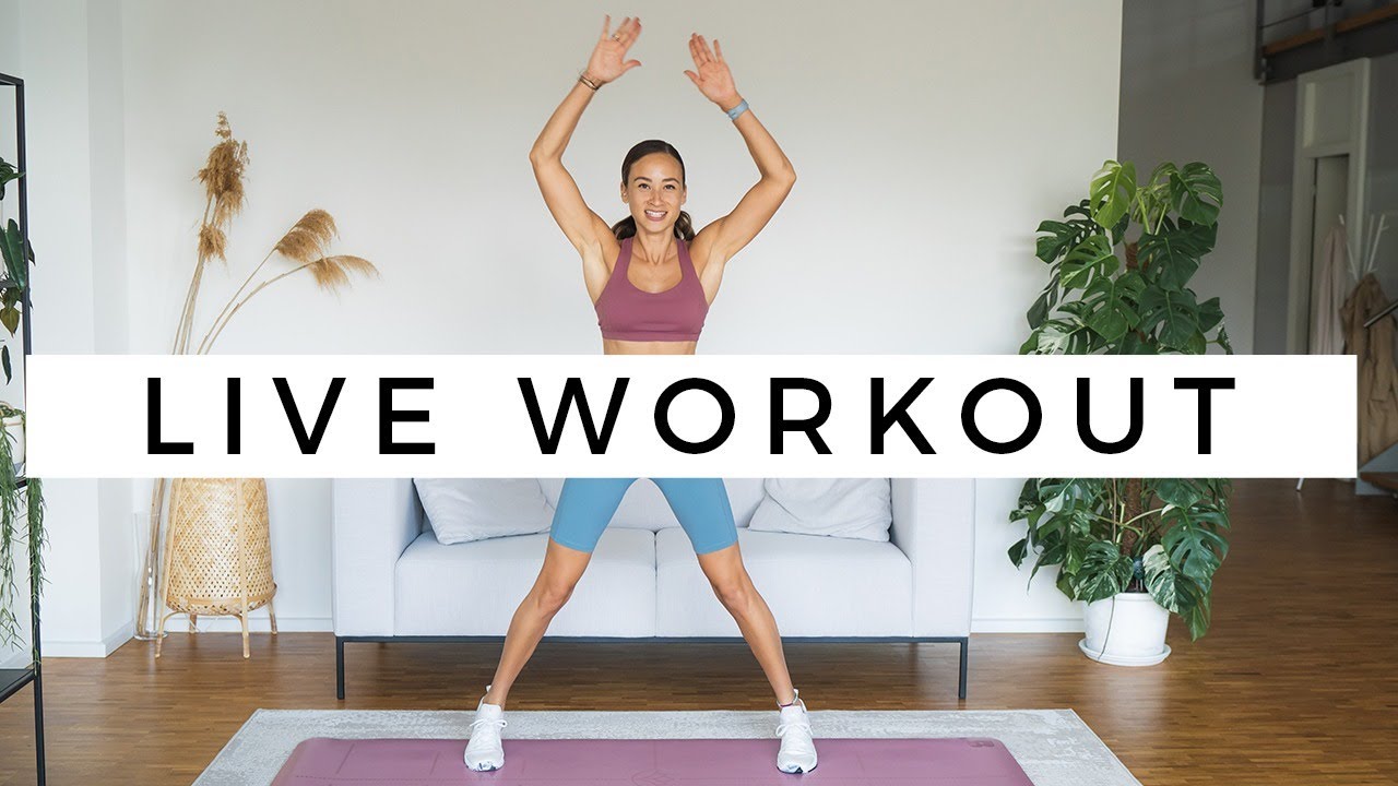 60 Minuten GANZKÖRPER WORKOUT - Mit Warm-Up und Cool Down - OHNE SPRINGEN | MIT GEWINNSPIEL ✨