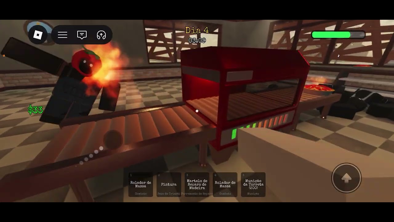 Jogando Roblox sozinho