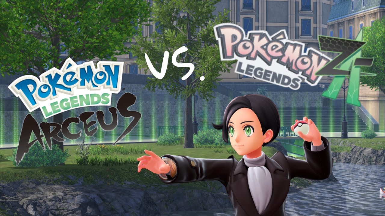 Shiny Hunting in Pokemon Legends Z-A vs Legends Arcues