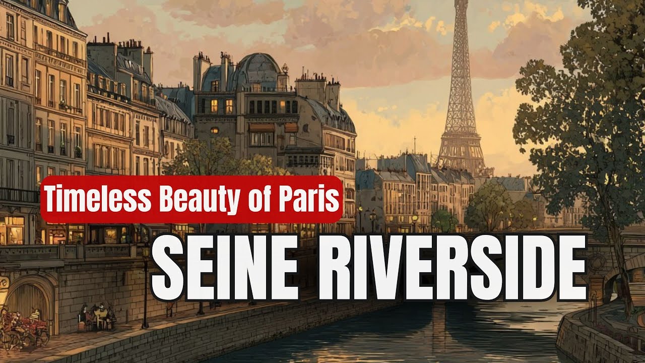Seine Riverside Charm | 4K60 HDR Walking Tour Paris France | Timeless Beauty in 4K60fps HDR