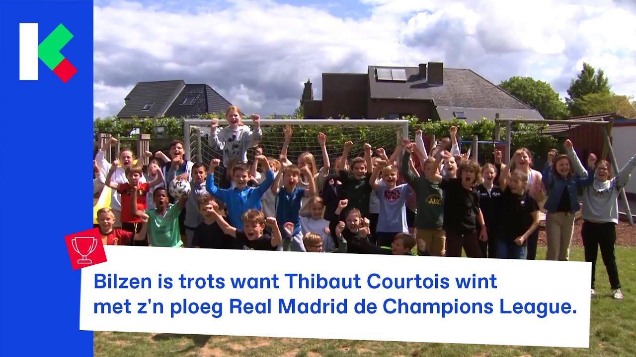 iedereen in Bilzen is superfier op Thibaut Courtois