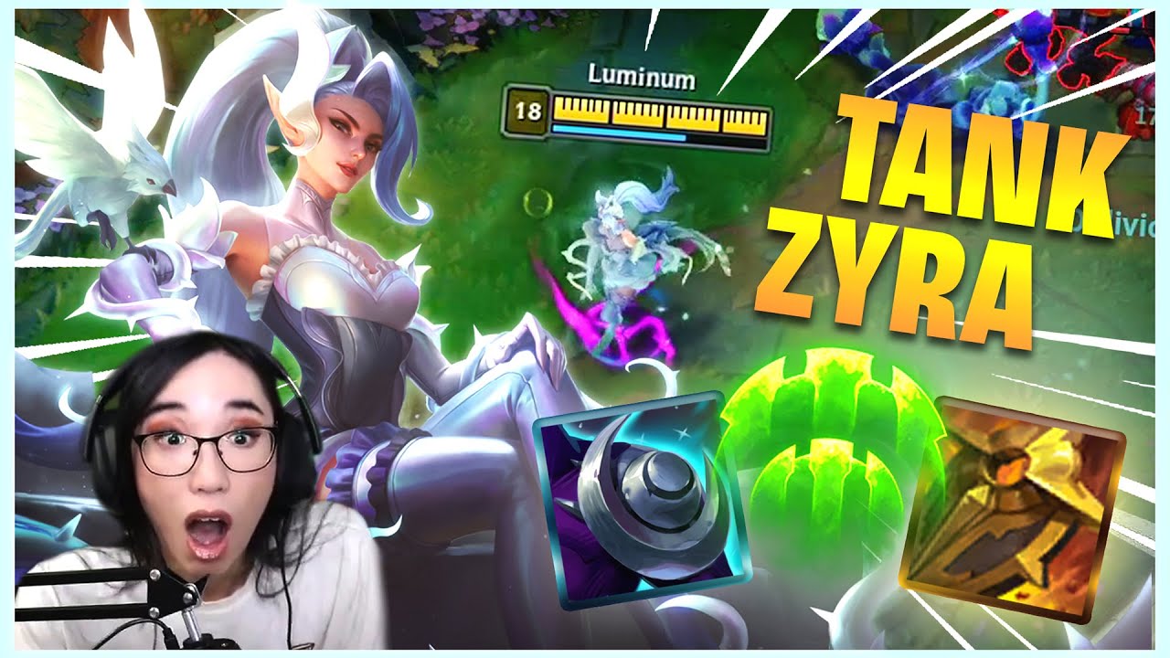 КОРЕЙСКИЙ ТАНК-ПРЕТЕНДЕНТ ZYRA ГОРАЗДО БОЛЕЕ ПОЗИТИВЕН, ЧЕМ АП-БИЛД! | Luminum League of Legends