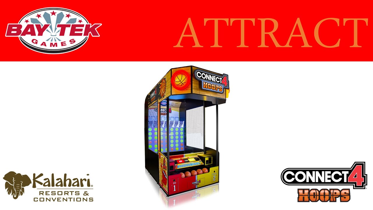 Connect 4 Hoops - Attract Mode