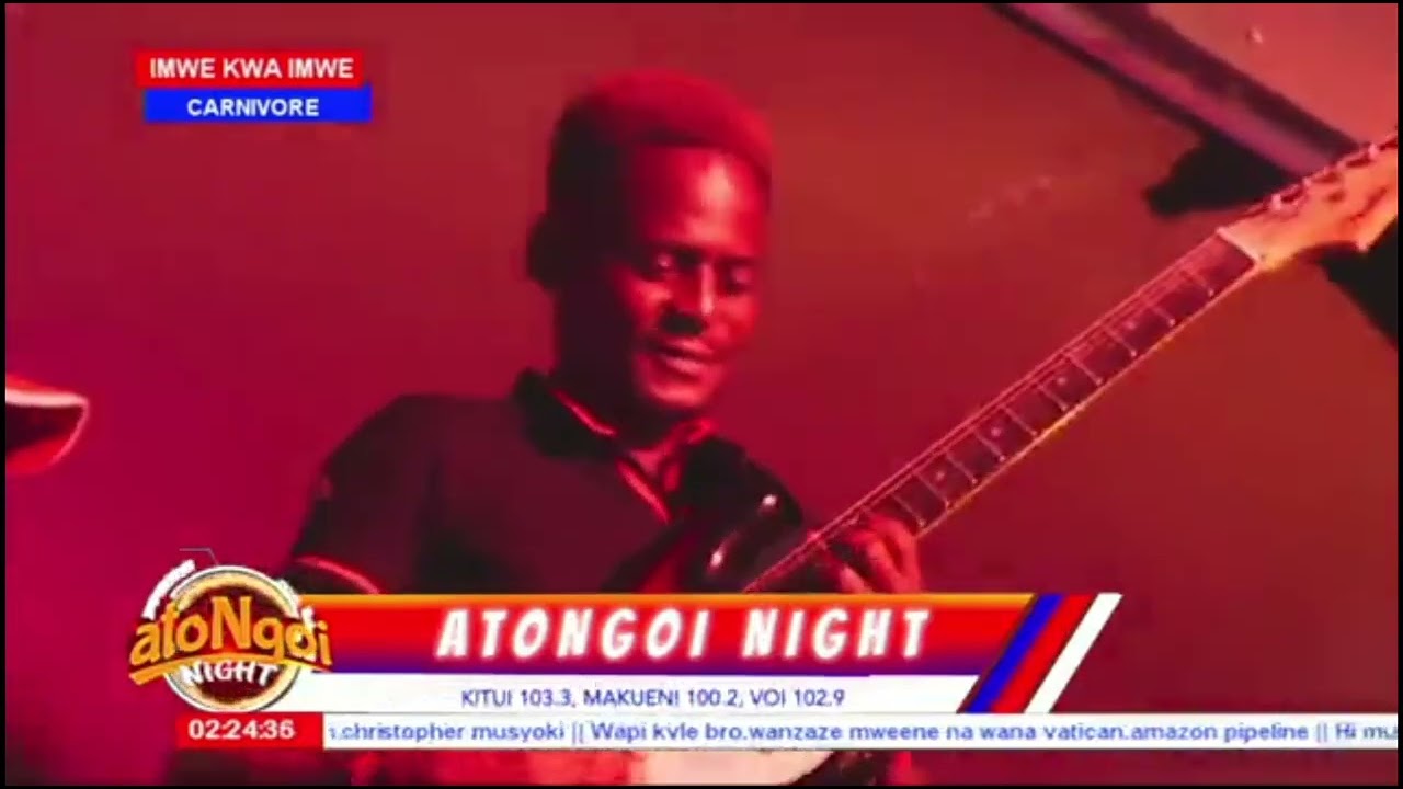 Kativui Mweene Live Performance At Carnivore During Atongoi Night 🔥🔥🎸🦂