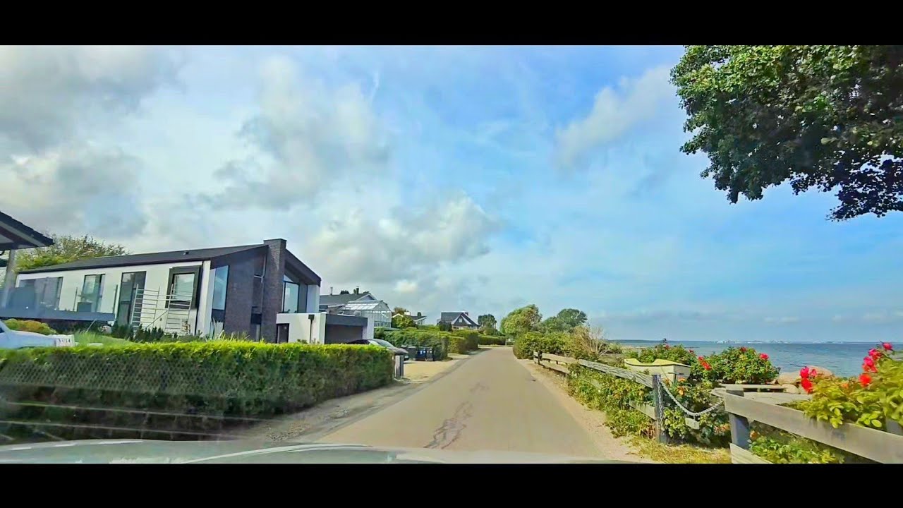 Driving from Strøby Egede to Køge Denmark
