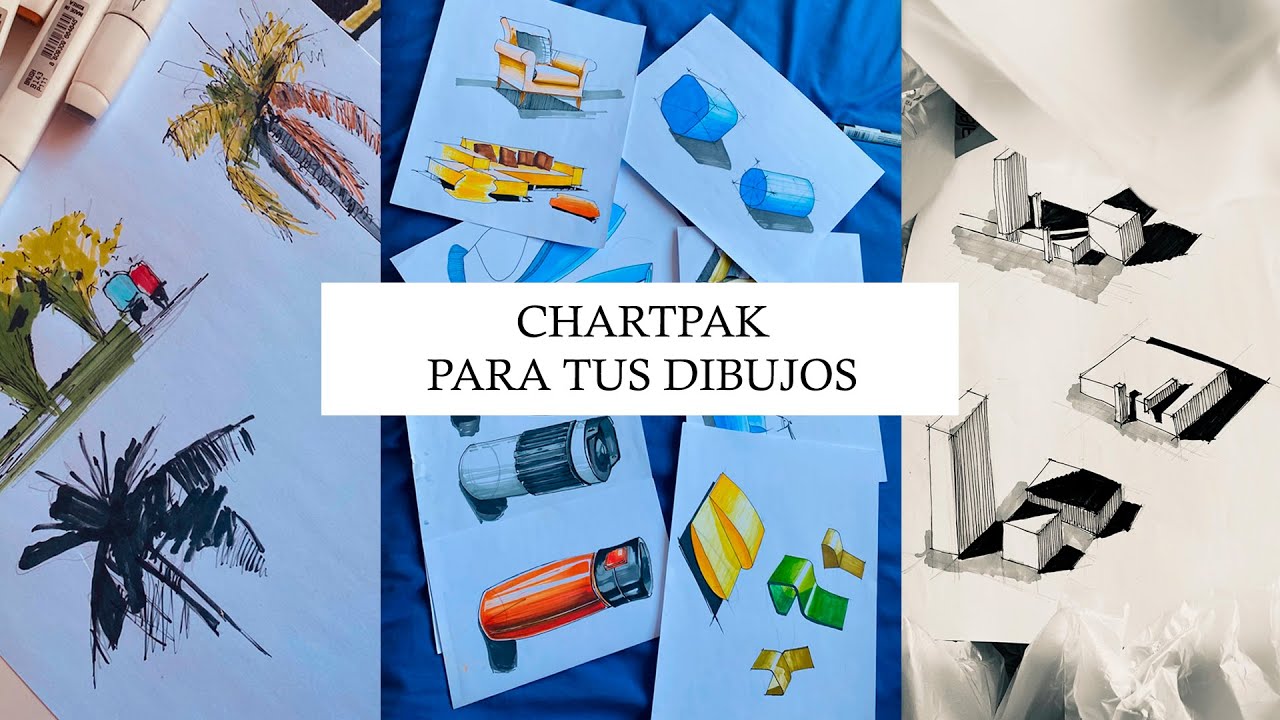 COMO DIBUJAR CON CHARTPAK | arquitectura y diseño