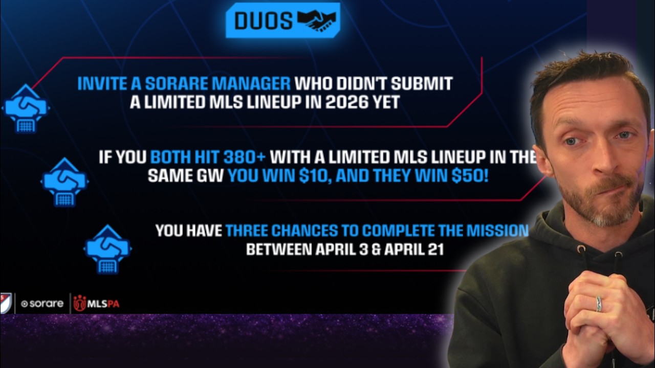 MLS SORARE DUO MISSION BUDGET BUILD | FULL TEAM BREAKDOWN
