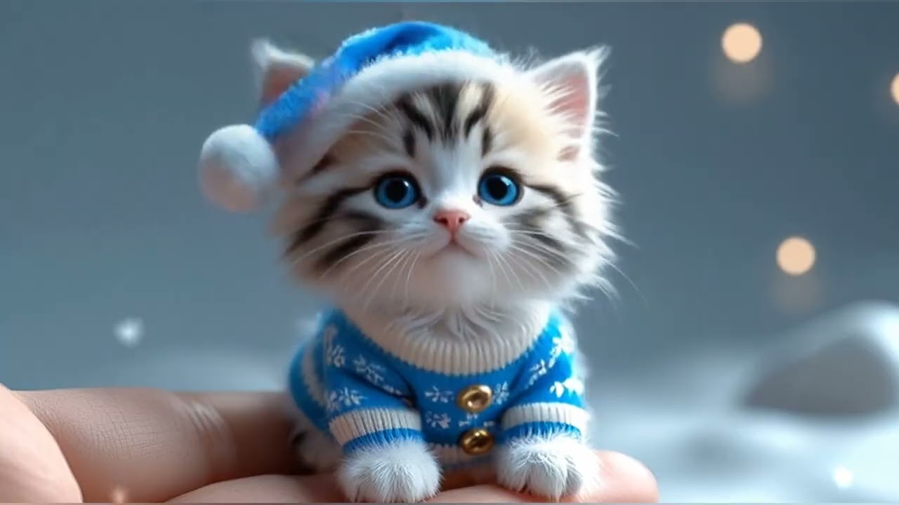 🇺🇸 Американские котята хотят поиграть в снегу?! ❄️🐾 Такие милые, что аж больно!