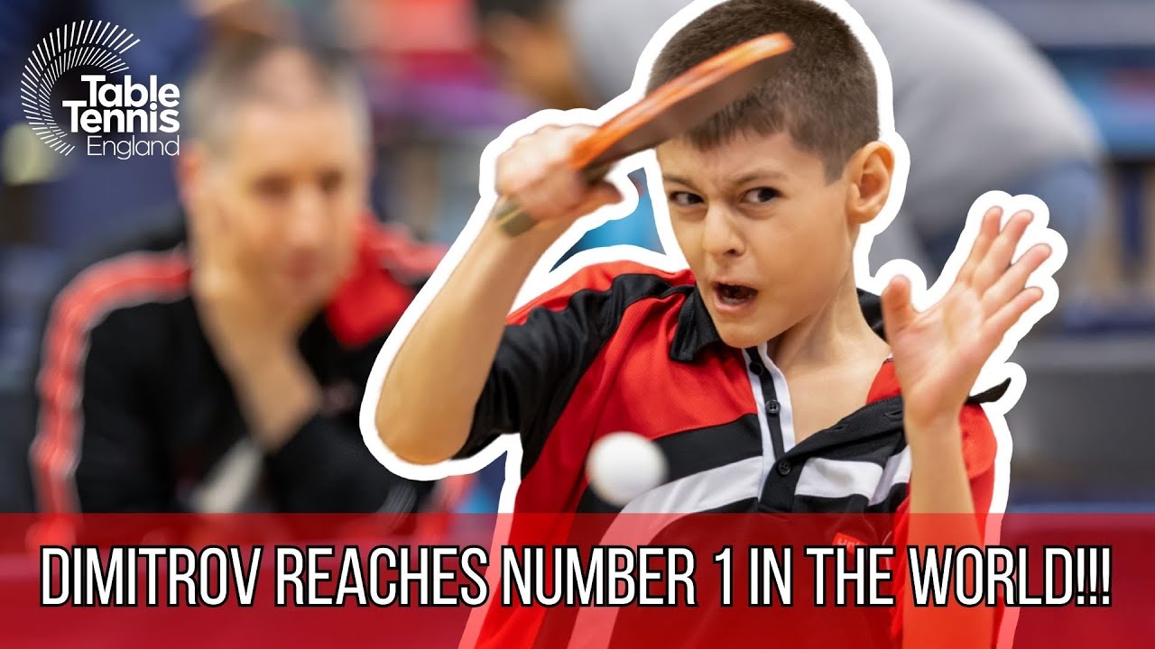 Dimitar Dimitrov becomes the Number 1 player in the world! | Table Tennis England