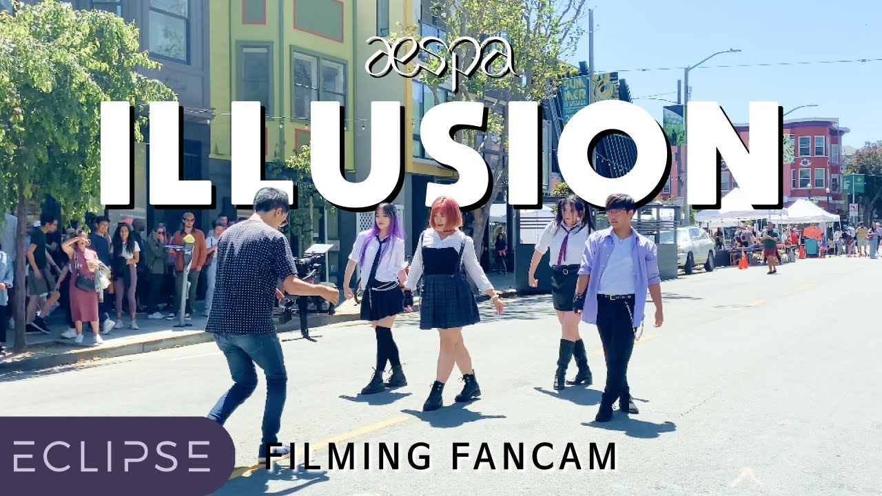 [ECLIPSE FANCAM] aespa (에스파) - ‘Illusion (도깨비불)’ Dance Cover Filming Fancam