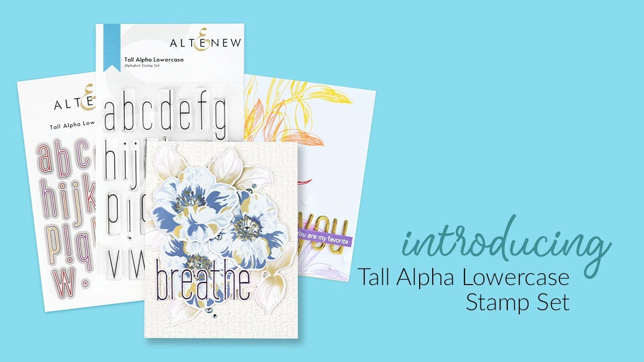 The Perfect Alphabet Stamp Set for Customized Sentiments and Titles