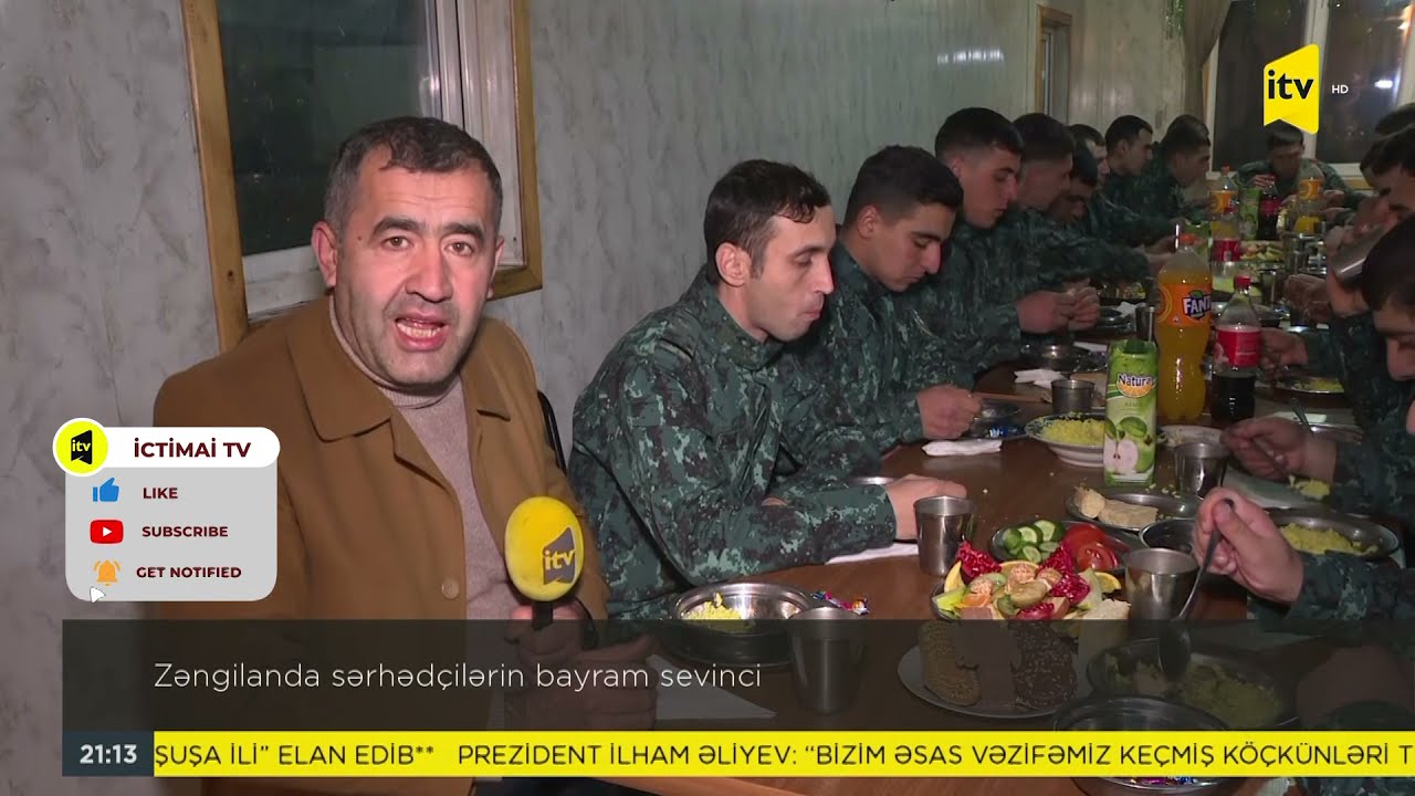 Zəngilanda sərhədçilərin bayram sevinci