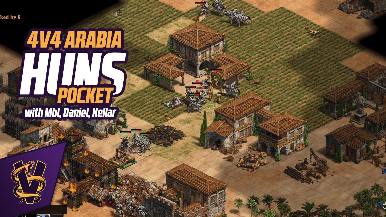 4v4 Arabia ft. MbL, Daniel, Kellar | Huns Pocket