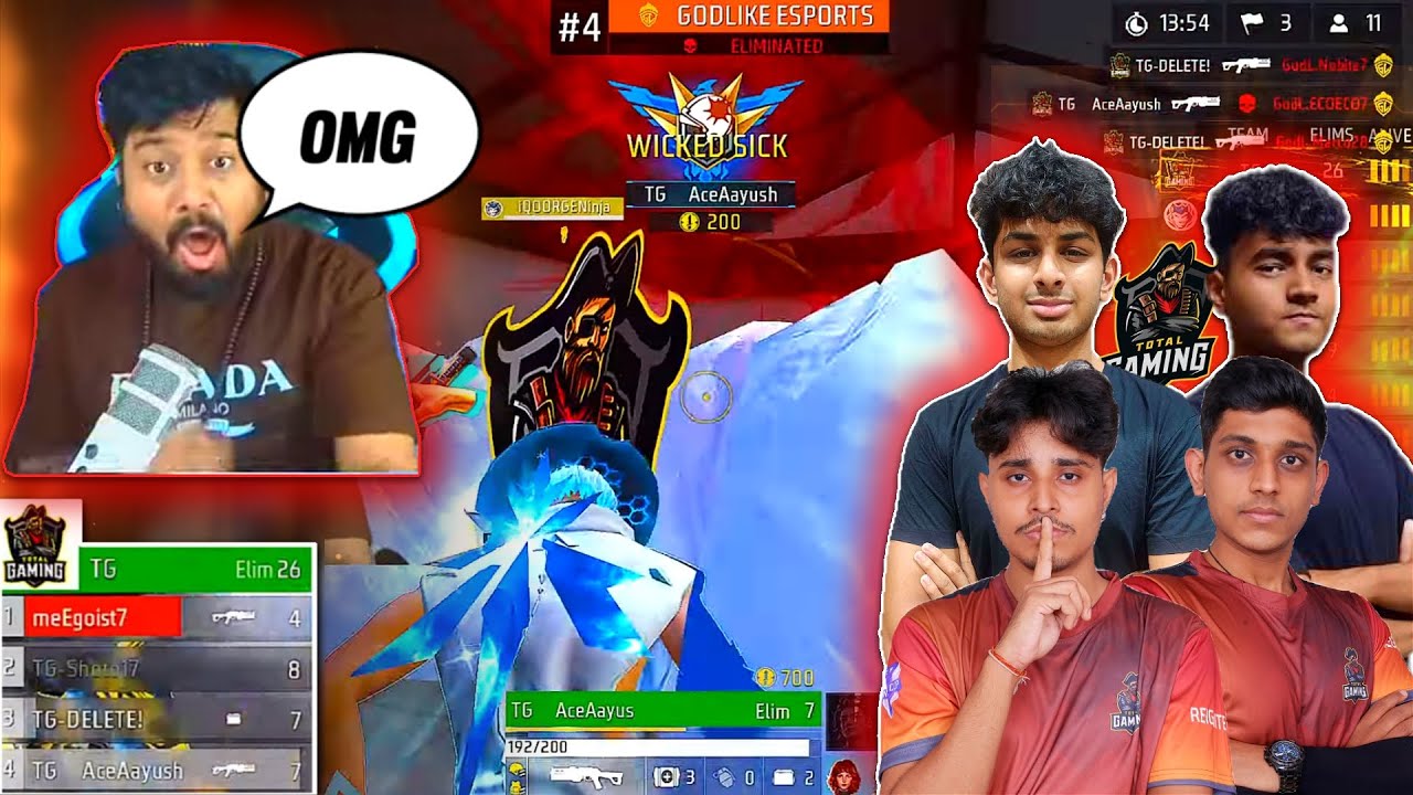 TG AAYUSH + DELETE +SHOTO +MAFIA = ☠💀🧿 | TG 26 KILLS | TG 2V4 GODL | DELETE WITH M79 | NEW NADER