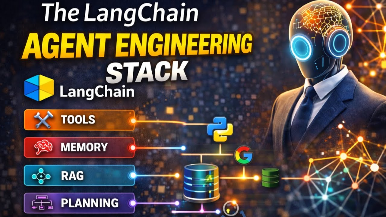 LangChain Agent Engineering: Architecture, Tools & RAG