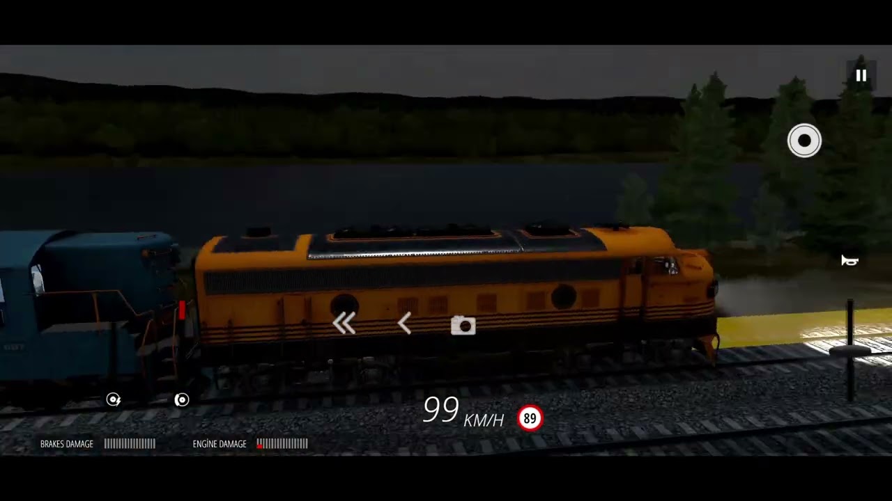 Extreme Diesel Haul at Night 🌙 | 1620 Tons | 3 Powerful Locomotives | Train Simulator PRO USA