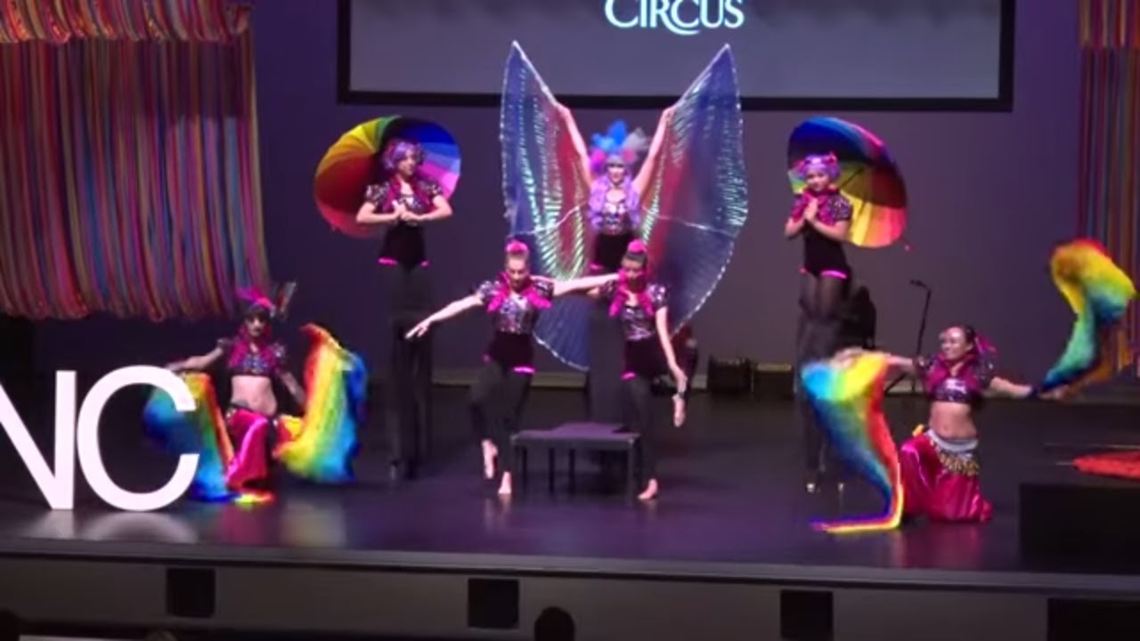 TEDxUNC Colorwheel Opening Performance | Imagine Circus | TEDxUNC