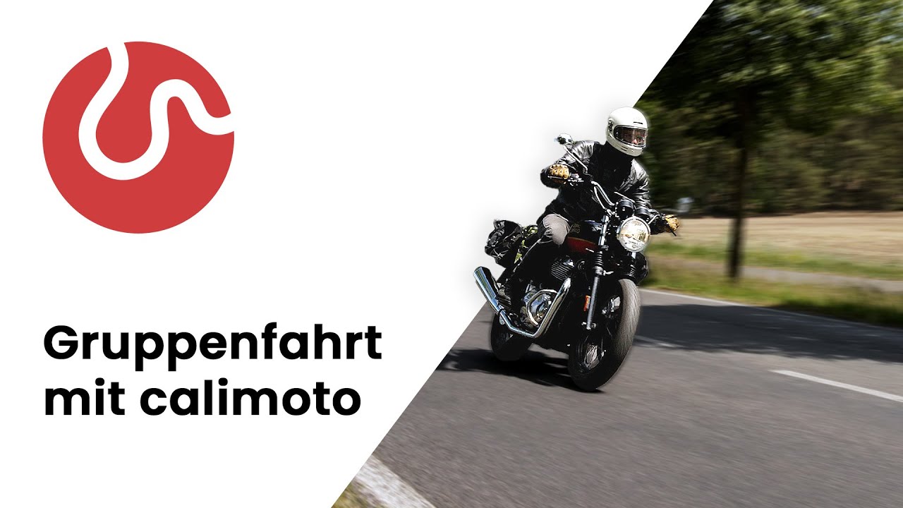 Gruppenfahrt mit calimoto: Wir nehmen dich bei der Planung und Fahrt mit