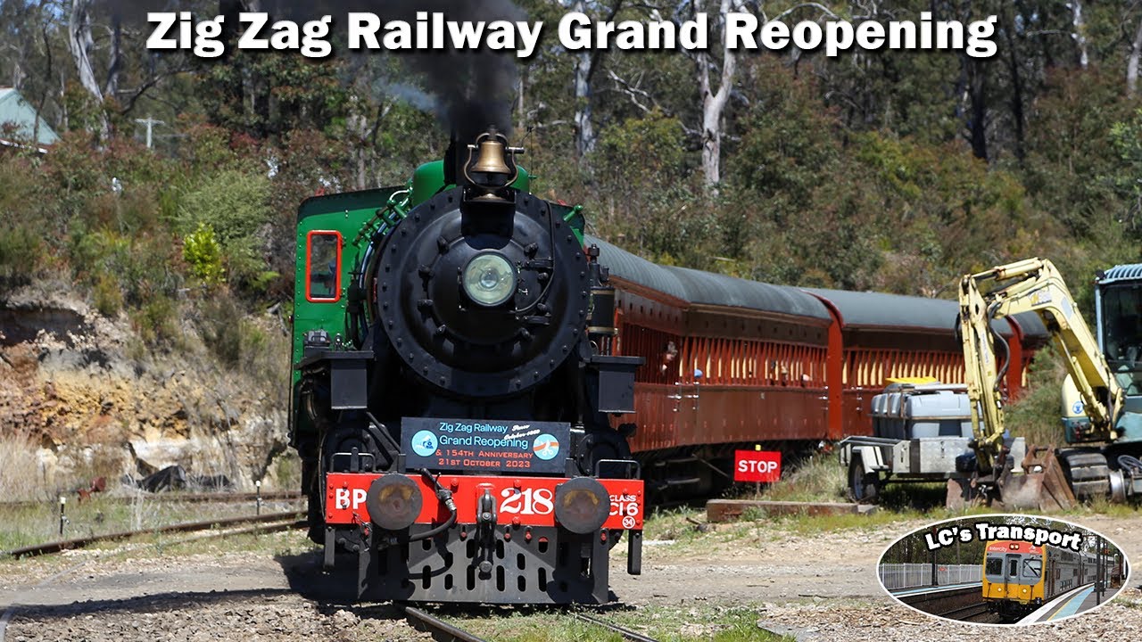 The Zig Zag Railway Grand Reopening | LC's Transport Video #62