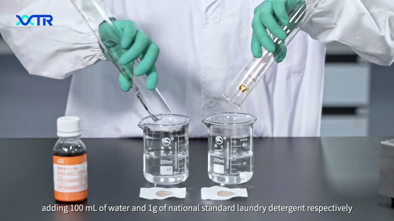 Enzyme Experiment: How detergent enzymes remove blood stains