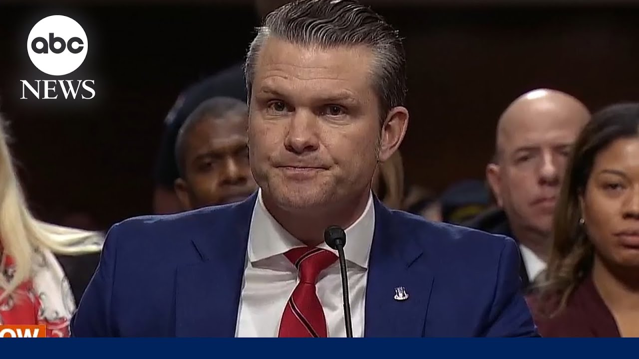 Pete Hegseth vows to restore 'warrior ethos' to Pentagon in Senate confirmation opening statement