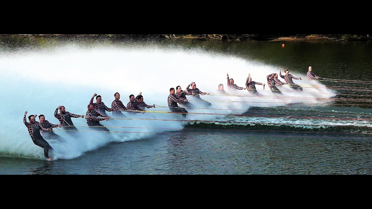 Rock Aqua Jays Water Ski Show Team 50th National D1 Big Show Saturday August 9th 2025 8:00am