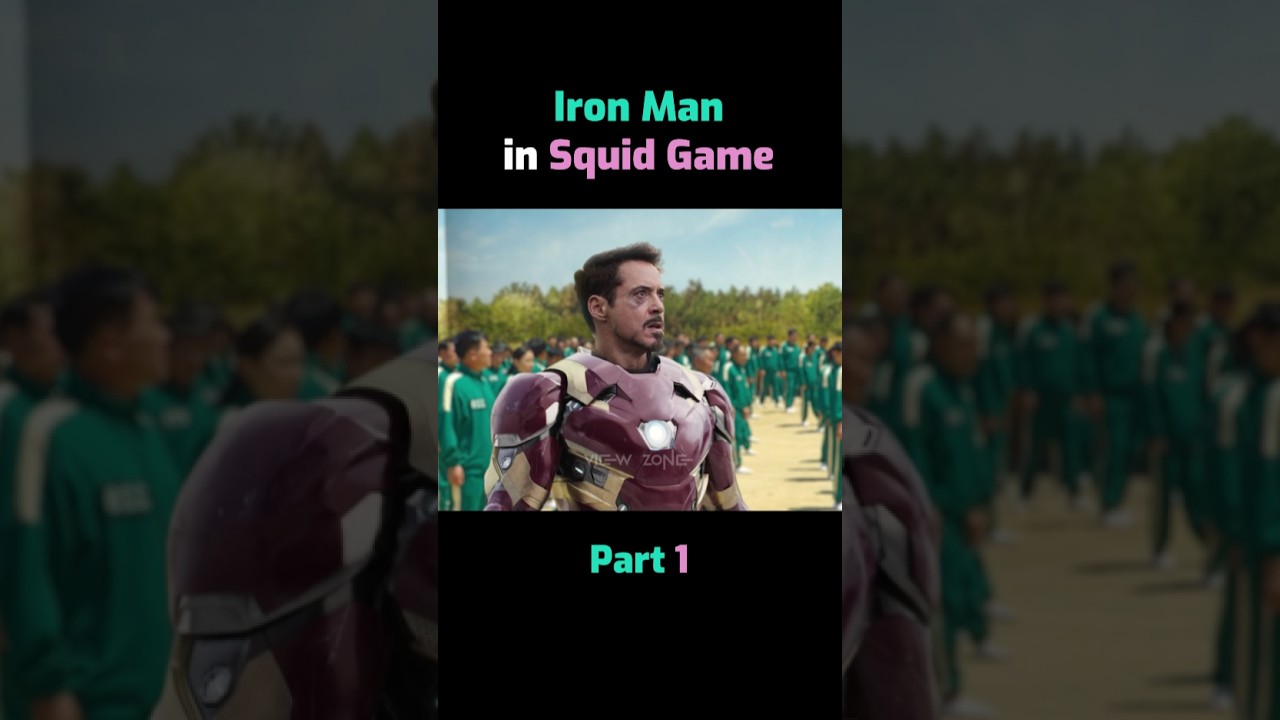 Iron Man JOINS Squid Game #ironman #squidgame
