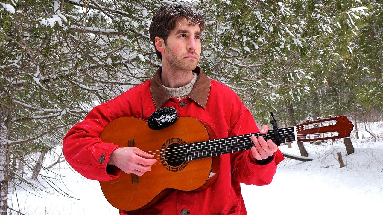 Guitar Meditation in the Snow (1 HR) | No AI ❄️ Peaceful Healing Guitar