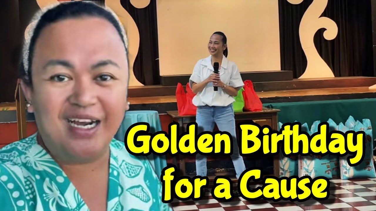 GOLDEN BIRTHDAY FOR A CAUSE / ASILO DE SAN VICENTE DE PAUL / MOMSHIE G