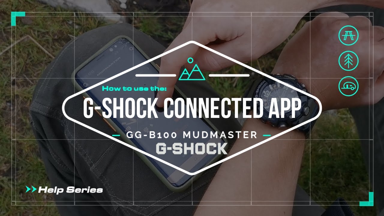 GG-B100 Mudmaster - How to use the G-Shock Connected App