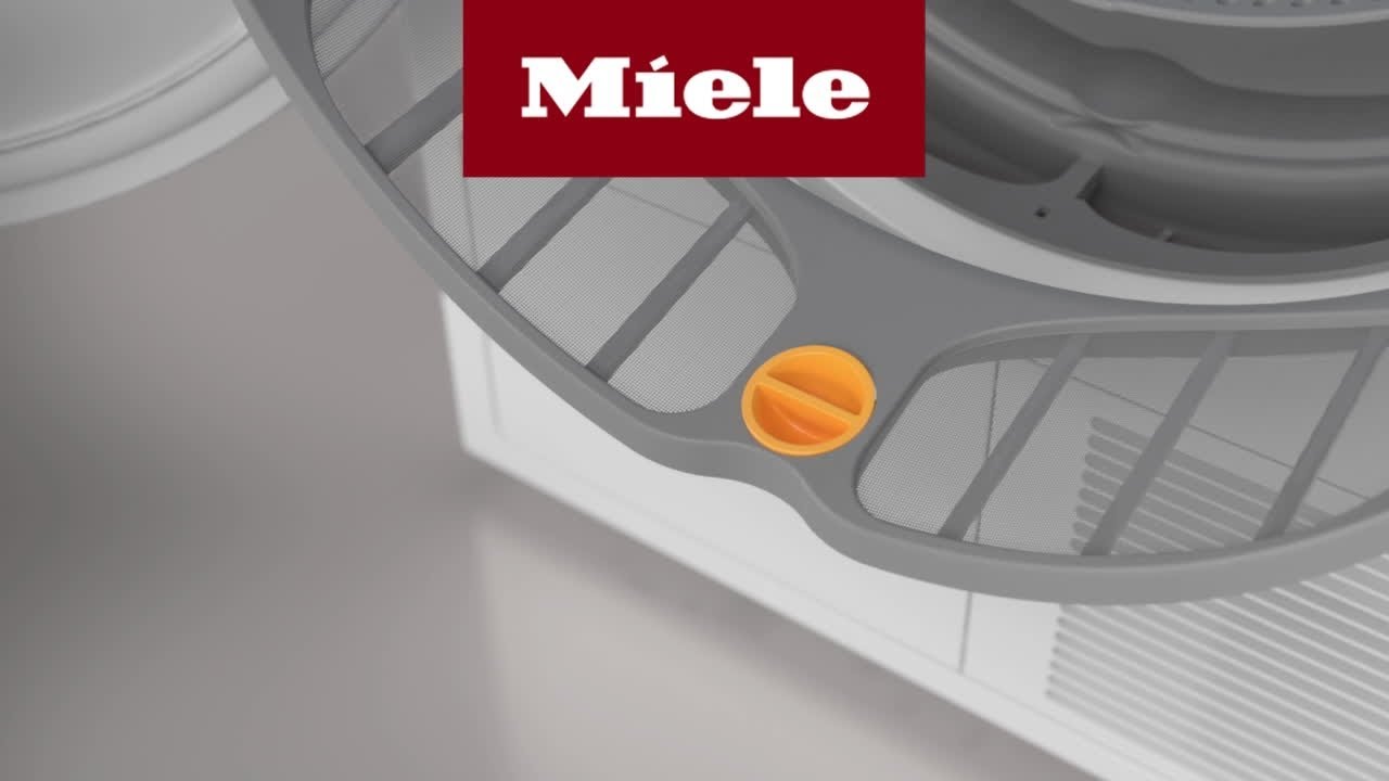 How to clean the filter of the Miele T1 dryer? | Miele