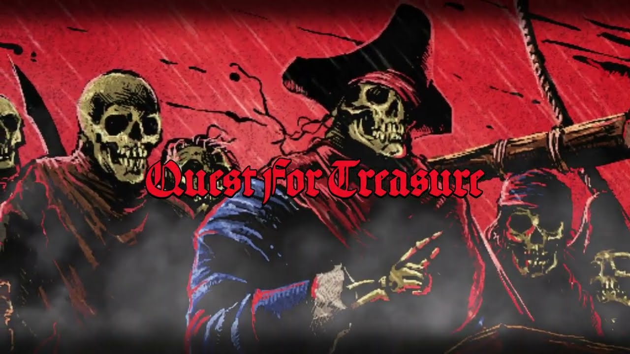 Cutlass (ex Pirates of Metal) - Quest For Treasure (LYRIC VIDEO)