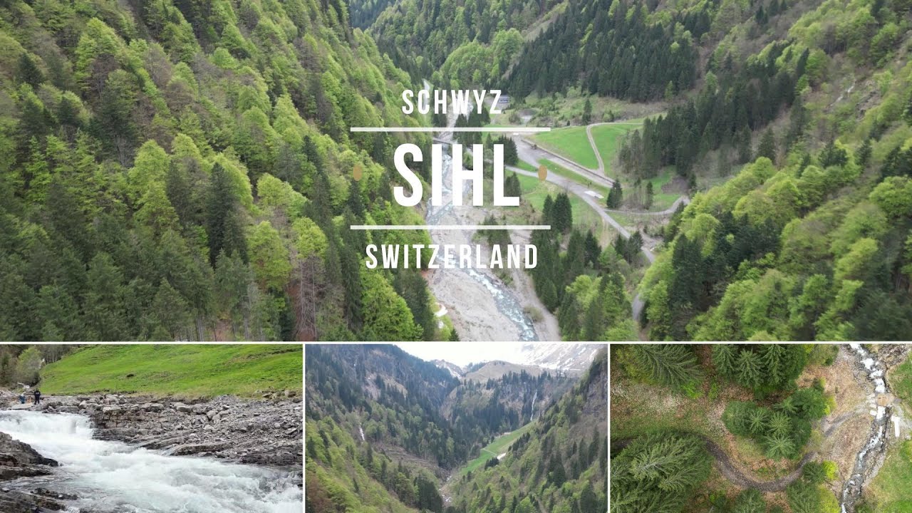 Switzerland Zurich, Volketswil - Sihl river