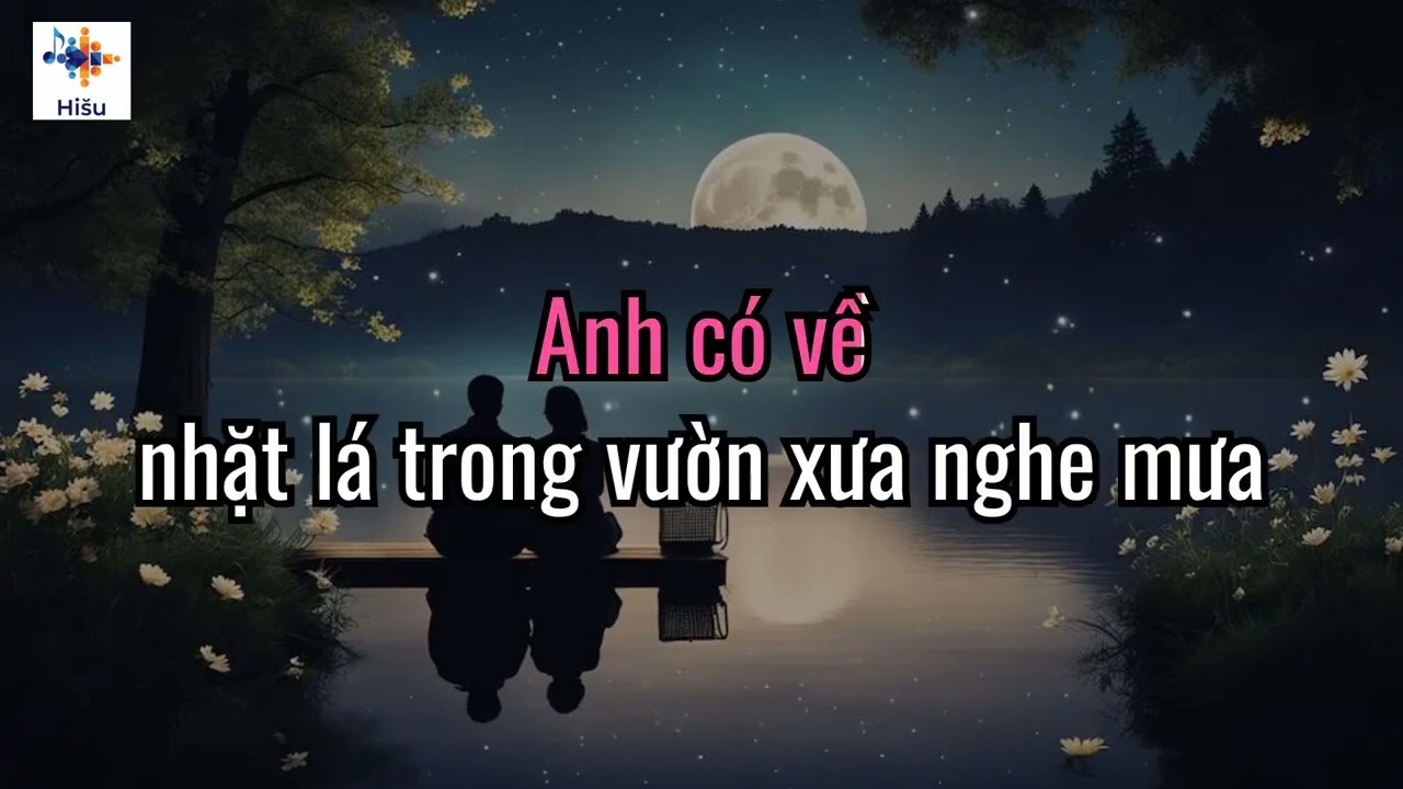 Anh có về nơi đây  -  Sáng tác Vĩnh Tâm - KARAOKE ( TONE NU )