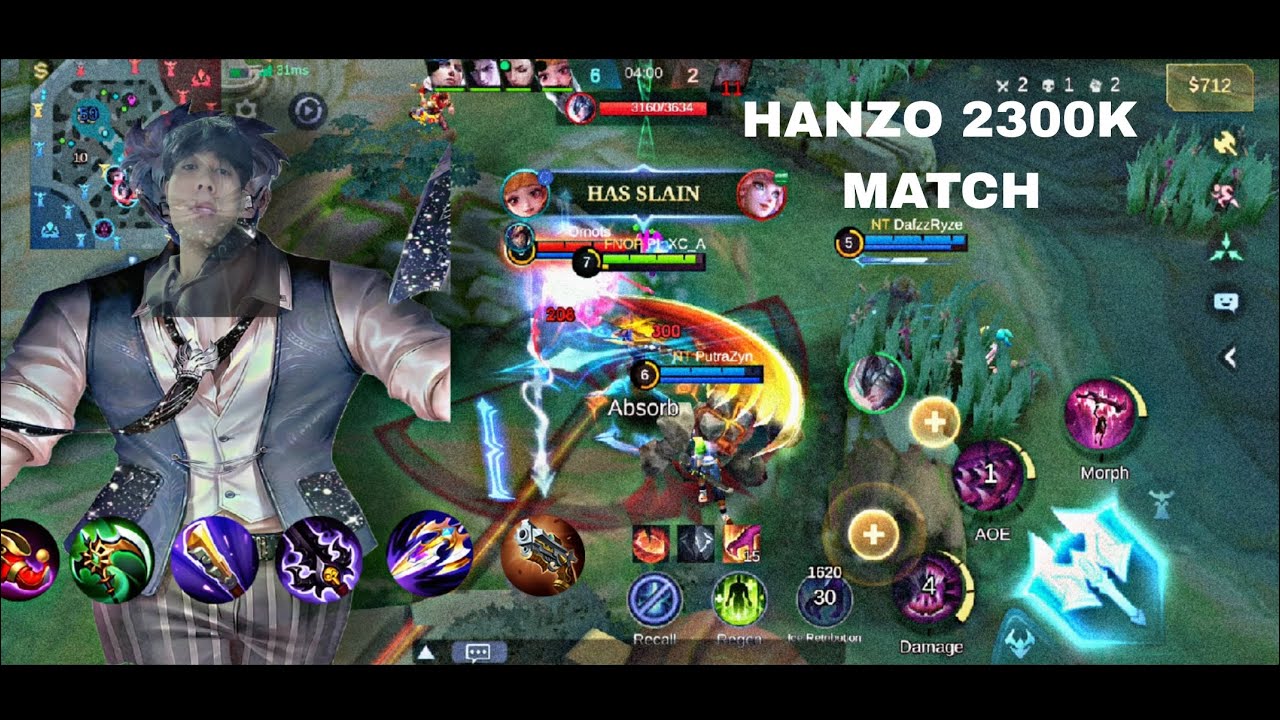 demi MMR ga turun ‼️hanzo mode kuyang ketemu lawan jago  #subscribe teman teman baru mulai